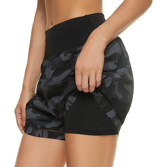 Lushforest Women’s Workout  High Waist Gym Running Shorts Sz M - Picture 2 of 10